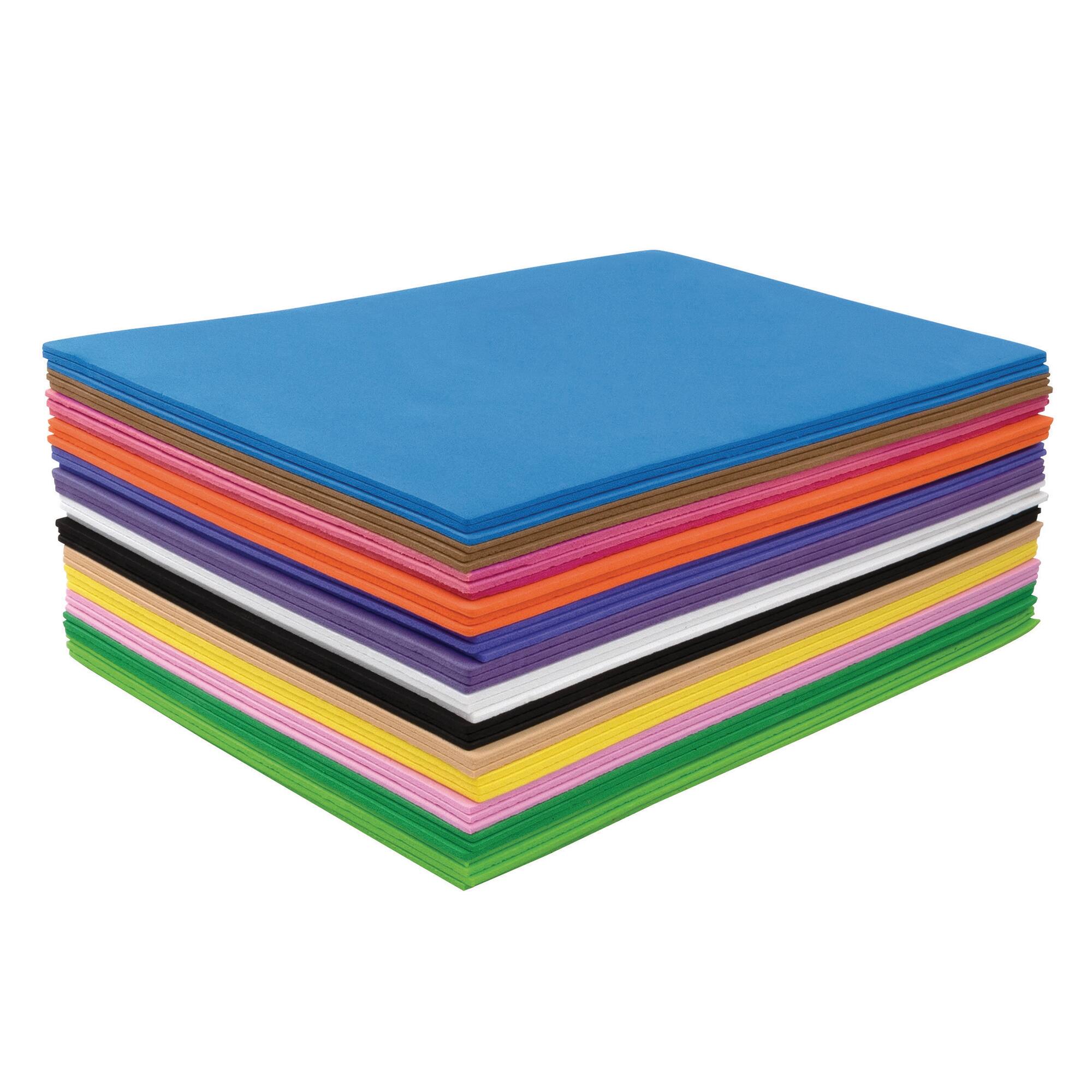 Creativity Street® WonderFoam® 5.5" x 8.5" Sheets, 3 Packs of 40